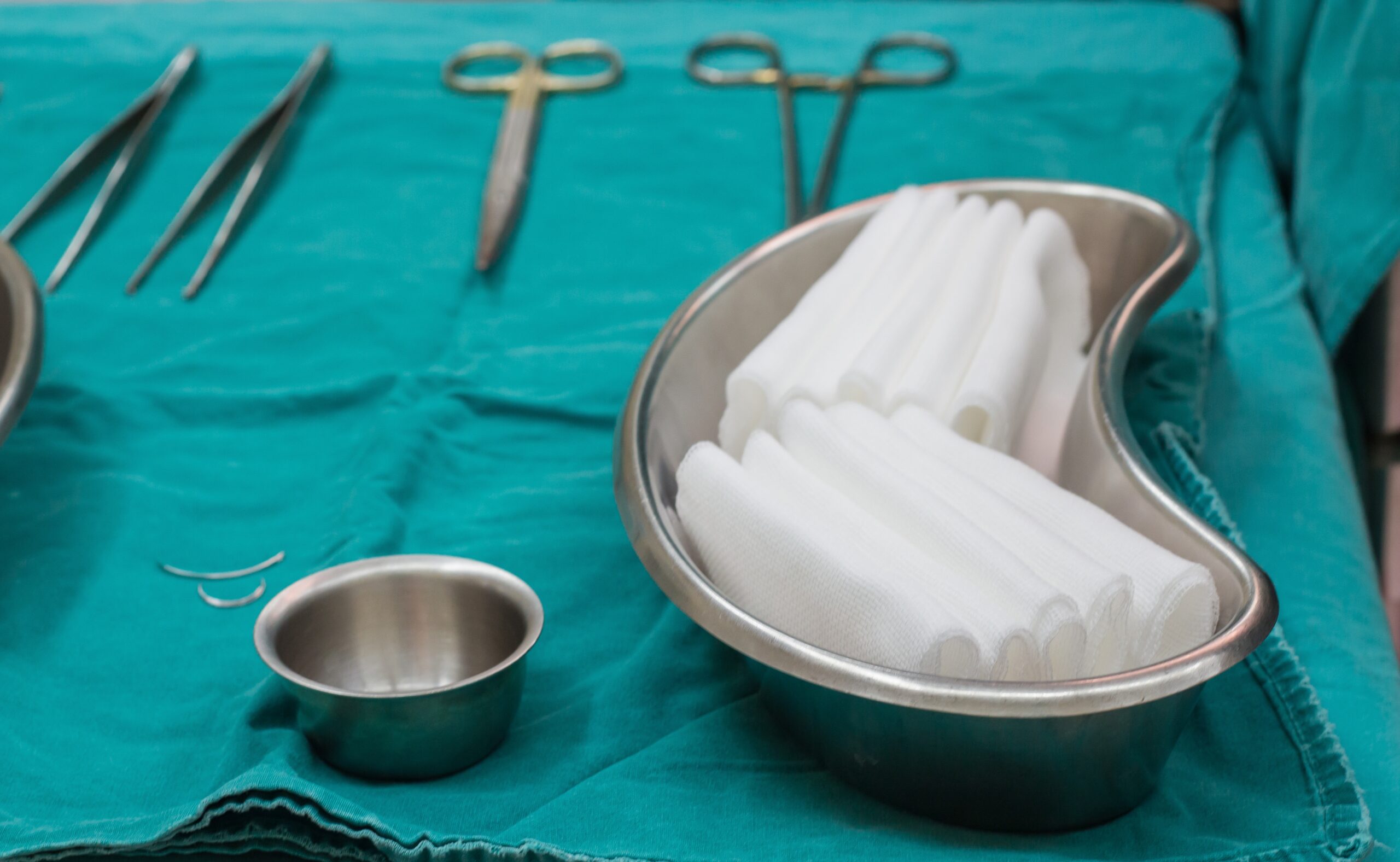 Surgical sponge with surgical tools