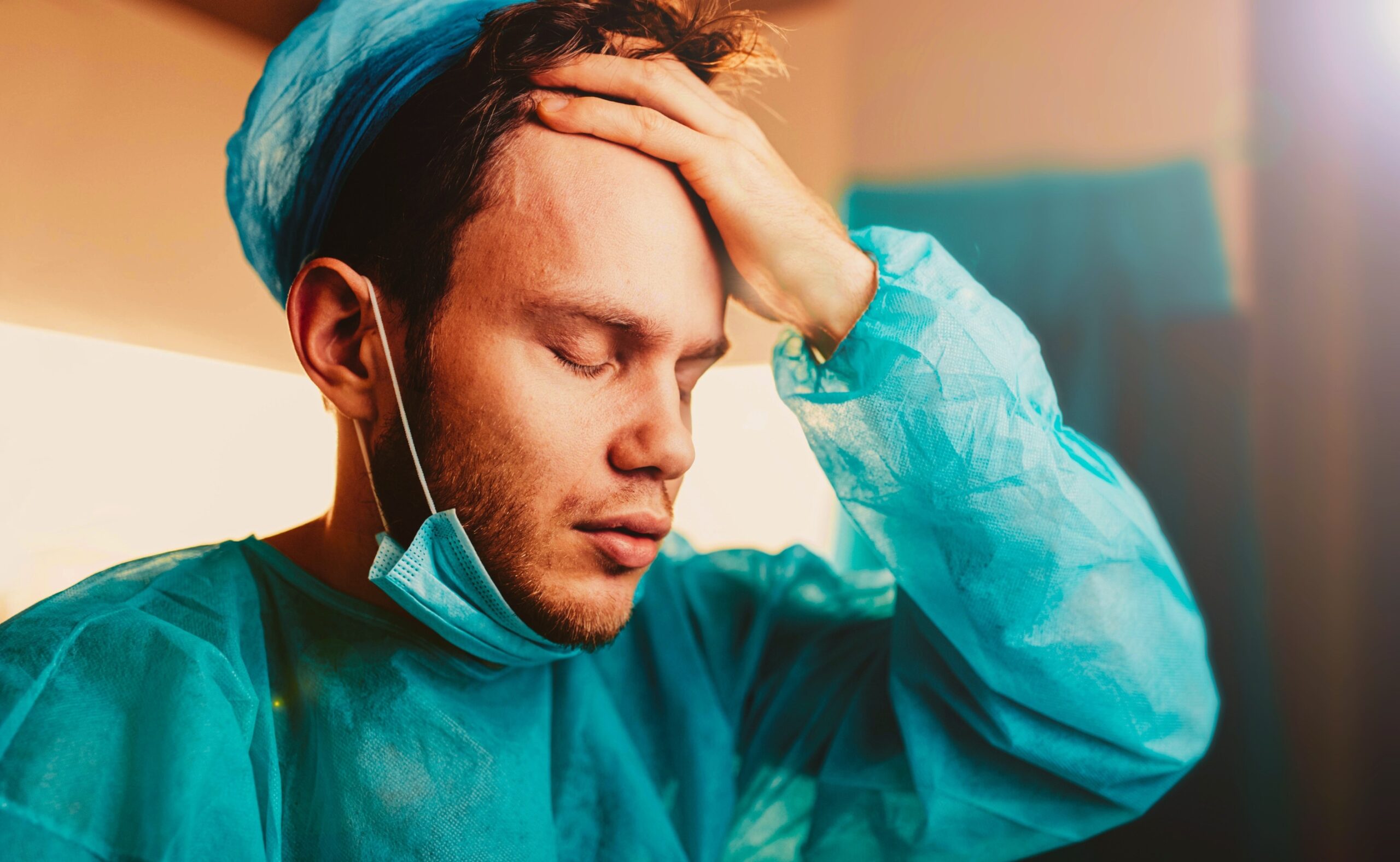 Depressed surgeon survives a medical error in surgery