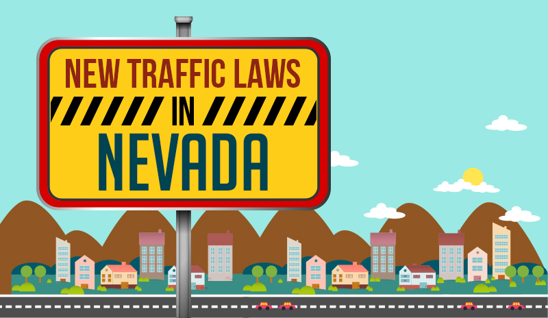 New Traffic Laws in Nevada Infographic