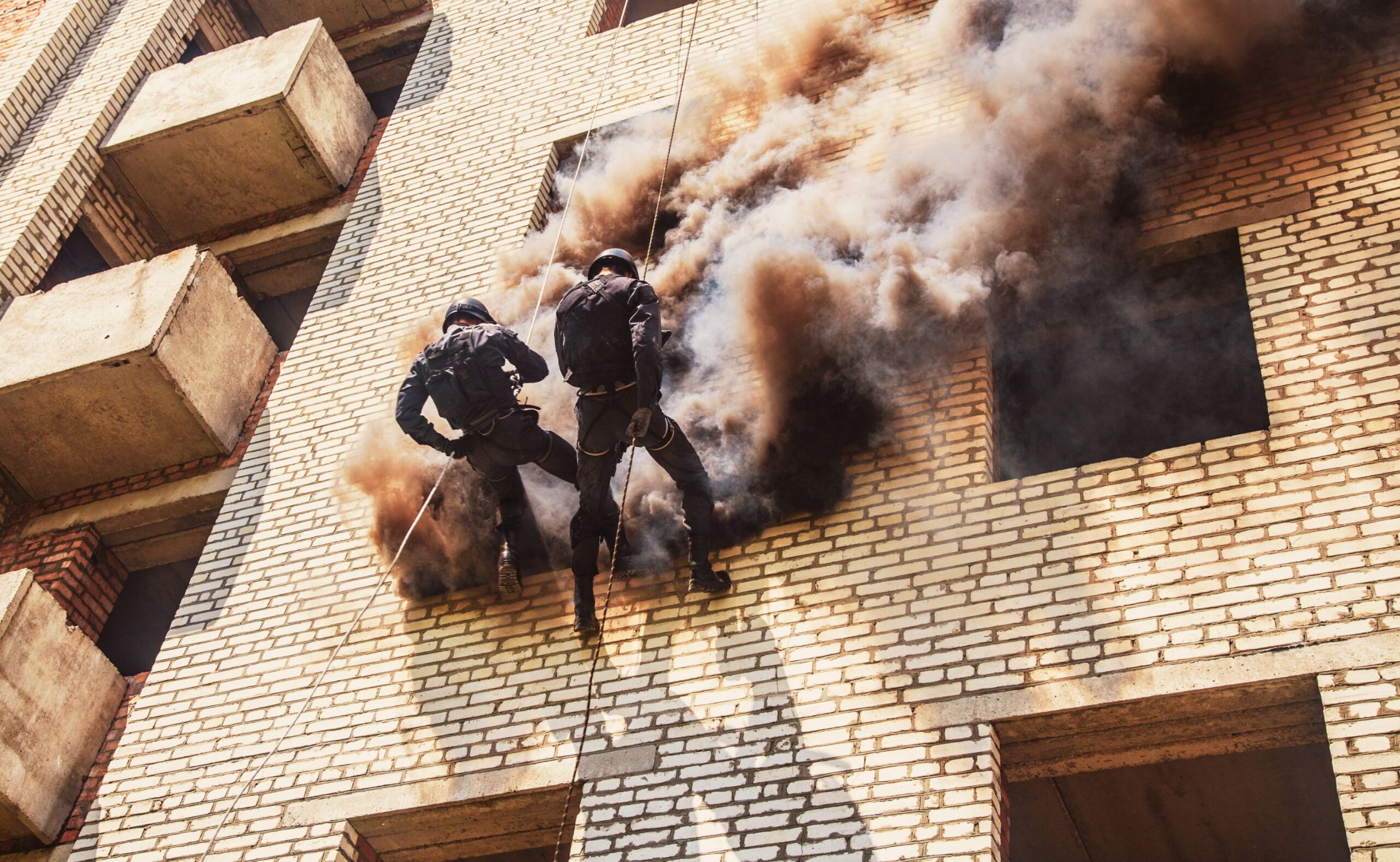 SWAT during assault operation