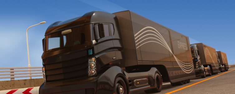 Autonomous truck fleet