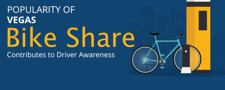 Popularity of Vegas Bike Share infographic