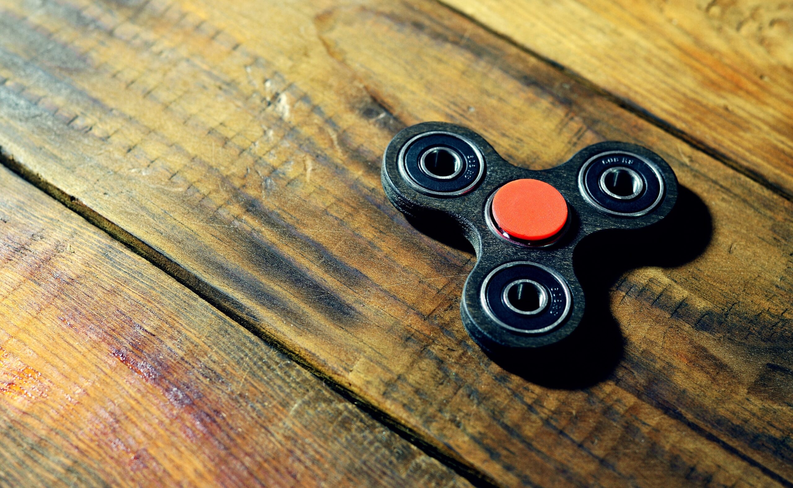 A Rare Handmade Wooden Fidget Spinner