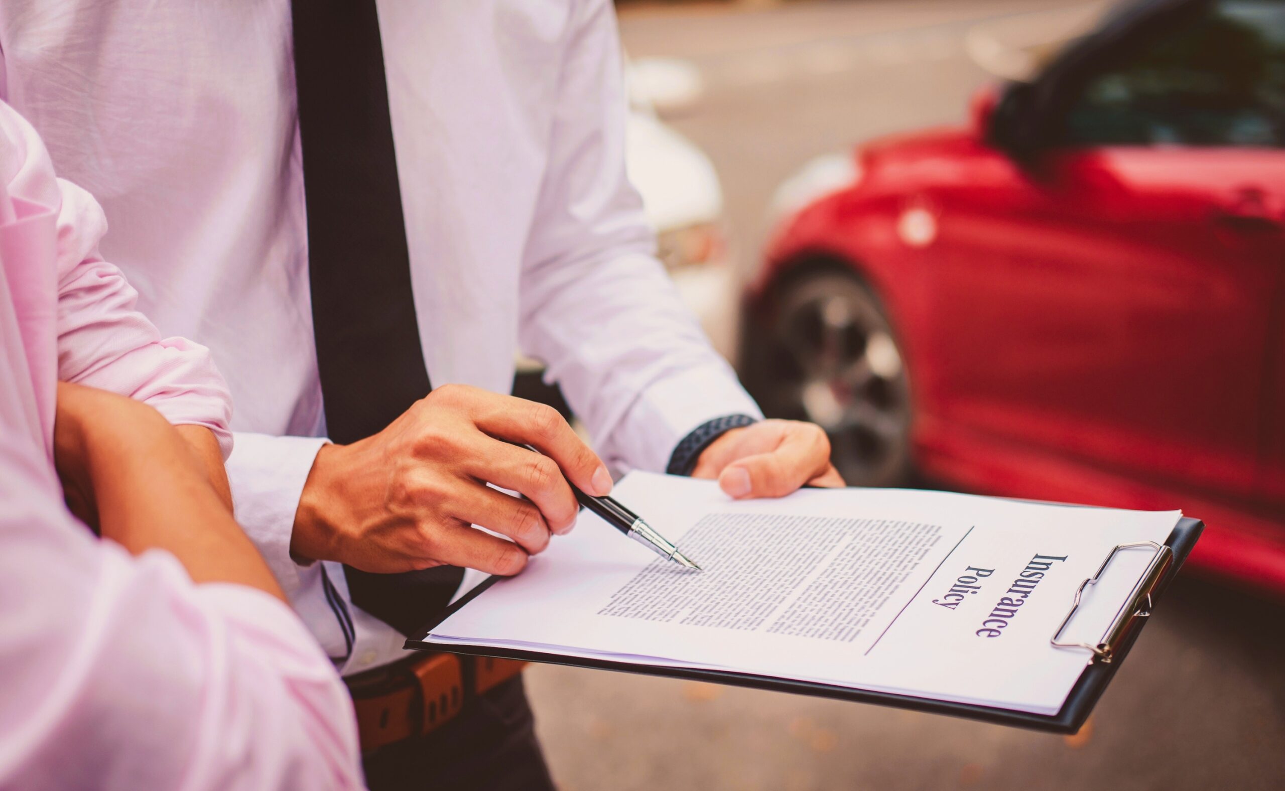 Insurance Agent Explaining Insurance Policy