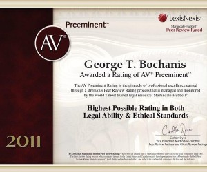 2011 peer review rated award