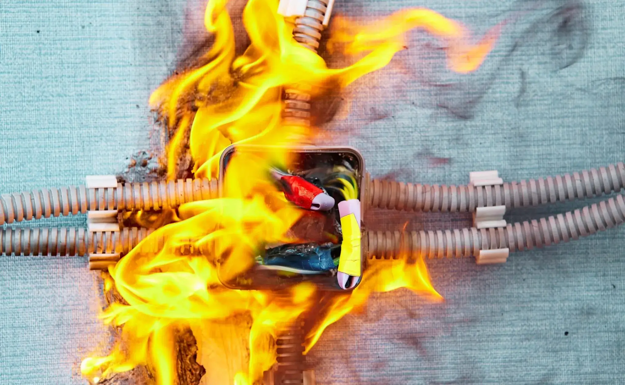 burning wires